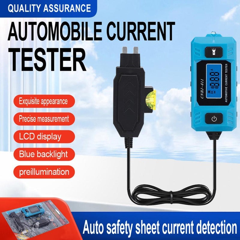 Automotive Circuit Fault Probe Tester, Portable High-Precision 0.01A~19.99A Car Circuit Probe Tester, Automotive Fuse Tester Max 48V, Circuit Fault Test Tool - Image 2